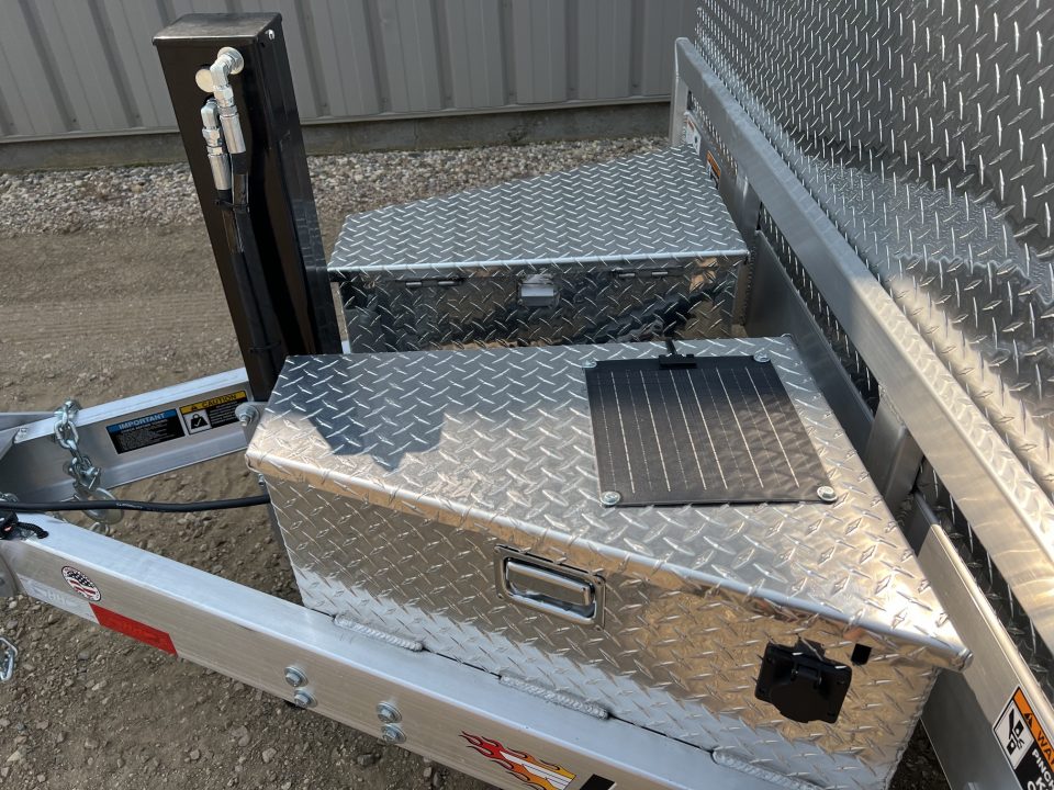 New 2027 H&H Trailers 24' Aluminum Speed Loader Tilt Trailer