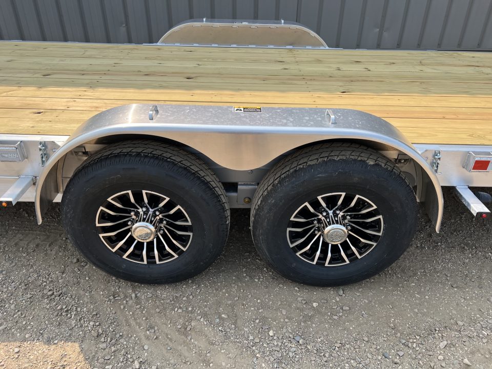 New 2027 H&H Trailers 24' Aluminum Speed Loader Tilt Trailer