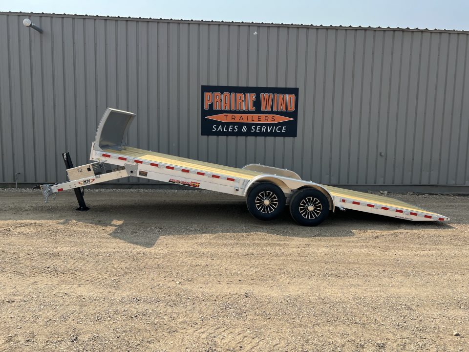 New 2027 H&H Trailers 24' Aluminum Speed Loader Tilt Trailer