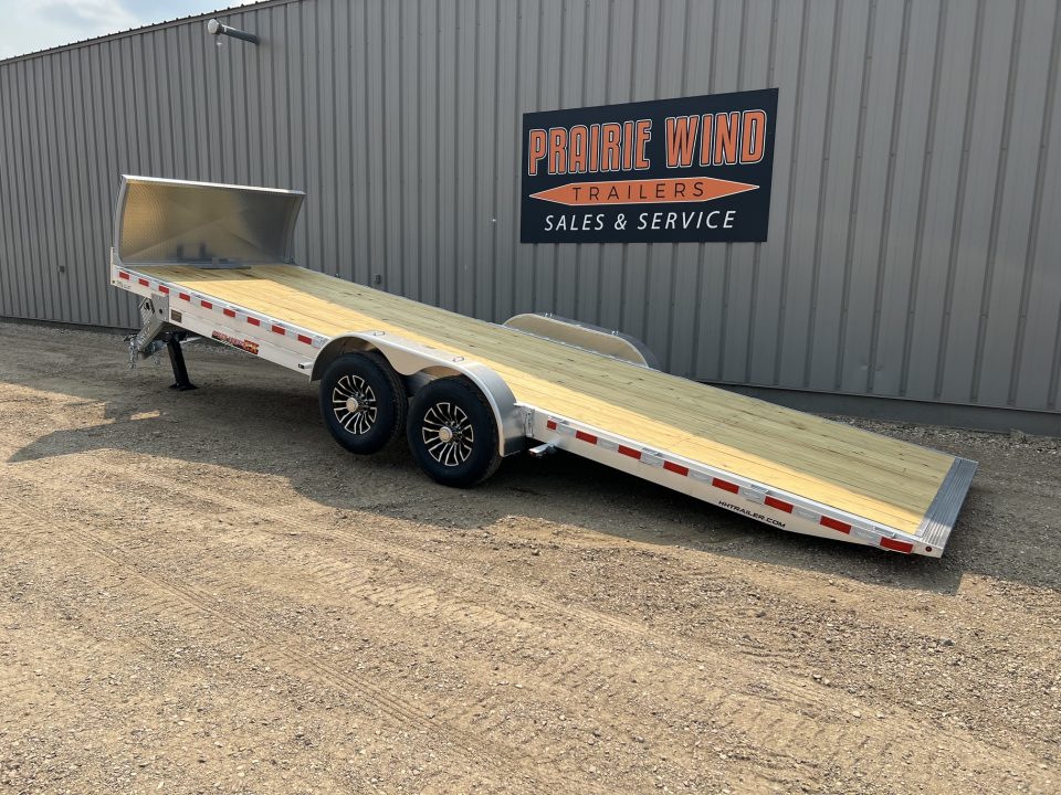 New 2027 H&H Trailers 24' Aluminum Speed Loader Tilt Trailer