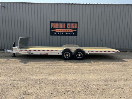 New 2027 H&H Trailers 24' Aluminum Speed Loader Tilt Trailer