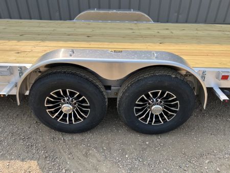 New 2027 H&H Trailers 24' Aluminum Speed Loader Tilt Trailer