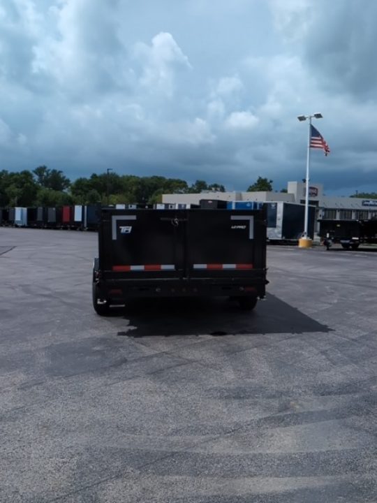 New 2027 Top Hat Trailers Low Profile Dump 140 14K 7X16 DX14 Dump Trailer