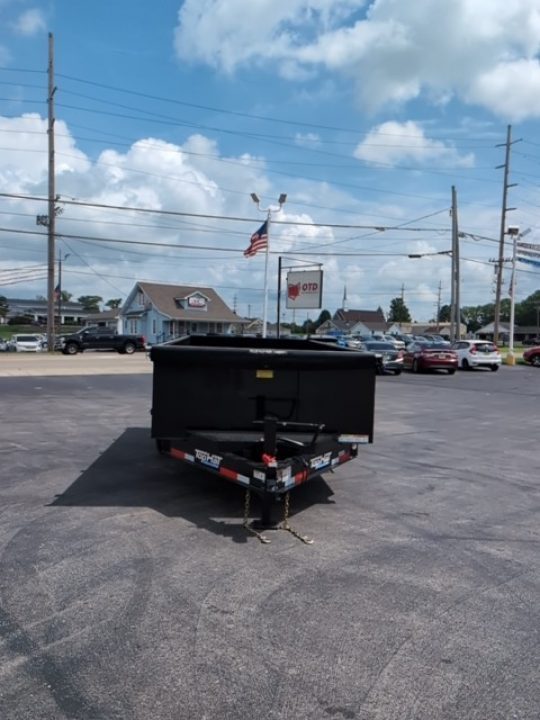 New 2027 Top Hat Trailers Low Profile Dump 140 14K 7X16 DX14 Dump Trailer