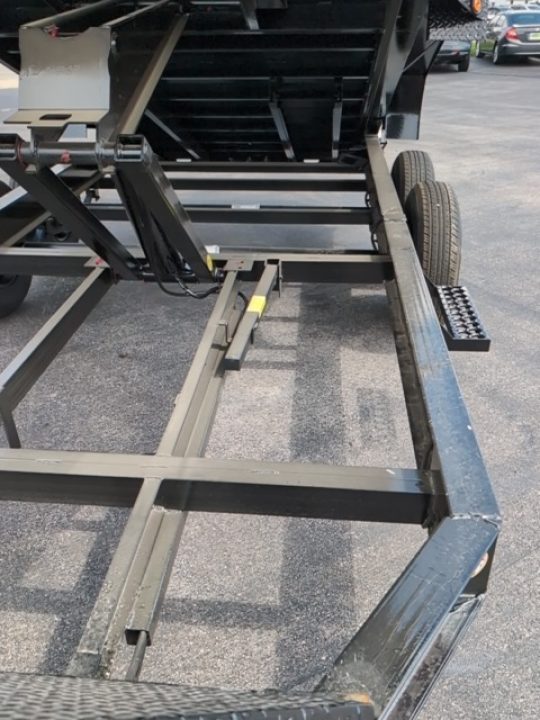 New 2027 Top Hat Trailers Low Profile Dump 140 14K 7X16 DX14 Dump Trailer