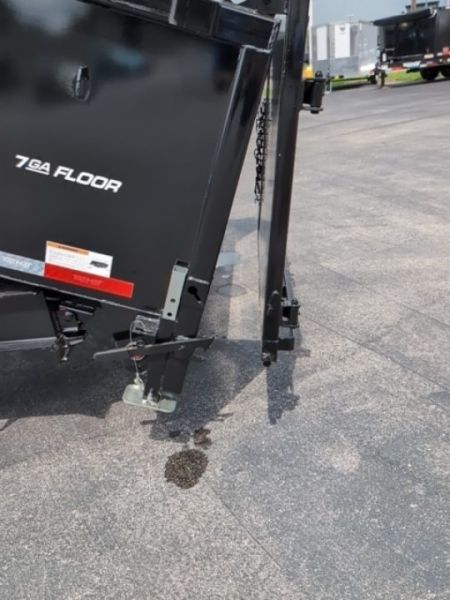 New 2027 Top Hat Trailers Low Profile Dump 140 14K 7X16 DX14 Dump Trailer