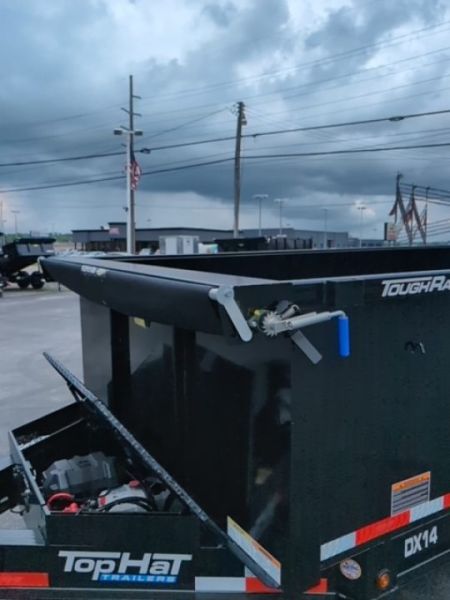 New 2027 Top Hat Trailers Low Profile Dump 140 14K 7X16 DX14 Dump Trailer