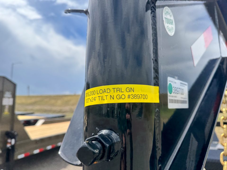 New 2027 Load Trail 24' GN Triple Axle Tilt Trailer