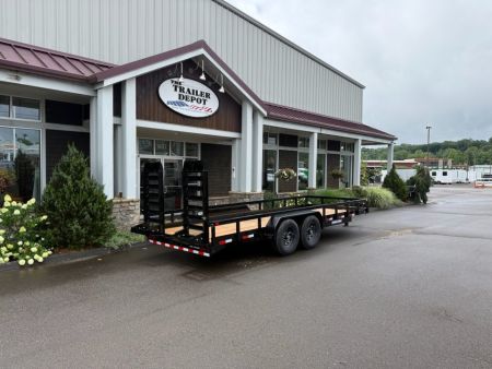 New Sure-Trac 7′ X 20′ OPEN LANDSCAPE/EQUIPMENT TRAILER 14K