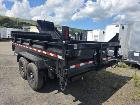 New 2027 Sure-Trac 7X14 14K - TELESCOPIC Dump Trailer
