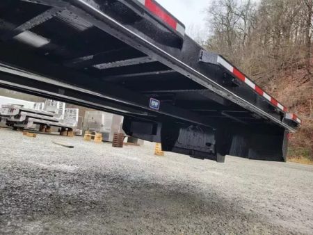 New Zimmerman Flatbed 60" CA DRW Chassis 97x114 with B&W Turnover Ball 3000XL