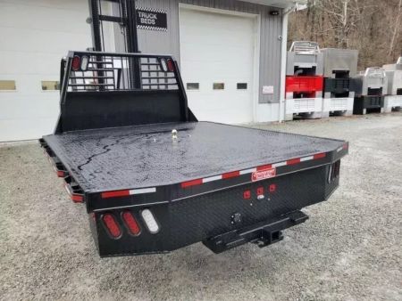 New Zimmerman Flatbed 60" CA DRW Chassis 97x114 with B&W Turnover Ball 3000XL
