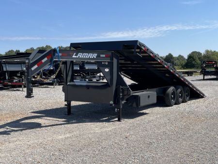 New 2027 Lamar Gooseneck Deckover Tilt | 102  x 26' 21K GVWR
