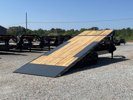 New 2027 Lamar Gooseneck Deckover Tilt | 102" x 26' 21K GVWR