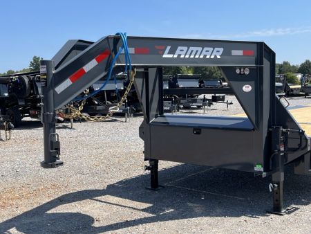 New 2027 Lamar Gooseneck Deckover Tilt | 102" x 26' 21K GVWR