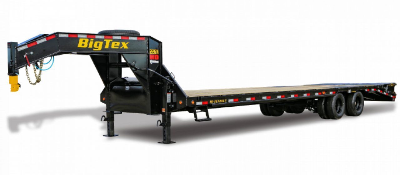 New 2026 Big Tex Trailers 22GN-25D5A Deckover Trailer