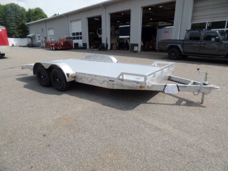 New 2026 ALCOM 7X18 all aluminum frame and deck, 9,990 lb. GVWR Car Hauler