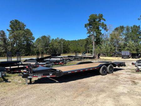 New 2026 Caliber Trailer Mfg DOF852414K (8.5x24) Equipment Trailer