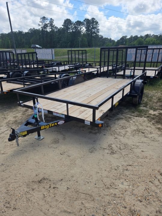 New 2027 Big Tex Trailers 35SA-10' Single Axle Utility 2,995 GVWR Utility Trailer