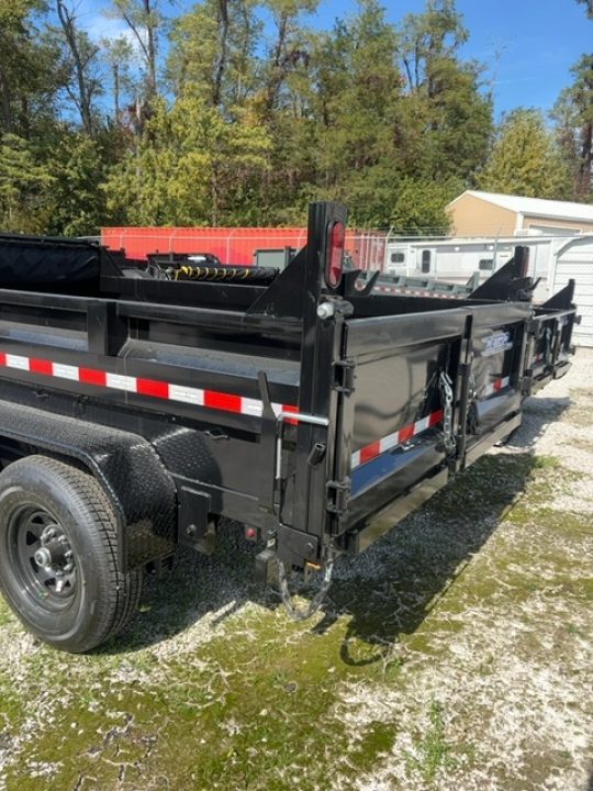 New 2026 SURE-TRAC 7X12 HD LP TELESCOPIC DUMP 12K Dump Trailer