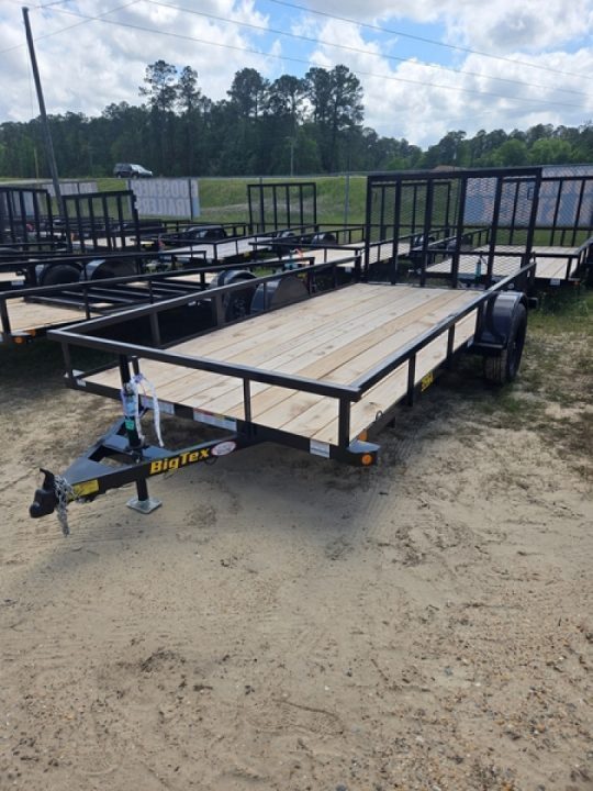 New 2027 Big Tex Trailers 35SA-10' Single Axle Utility 2,995 GVWR Utility Trailer