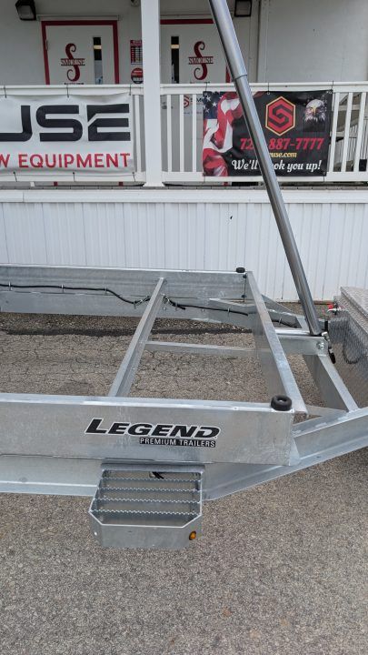 New 2027 Legend 7x16 GALVANIZED Lo Pro Equipment Dump - INTRO PRICING!!!