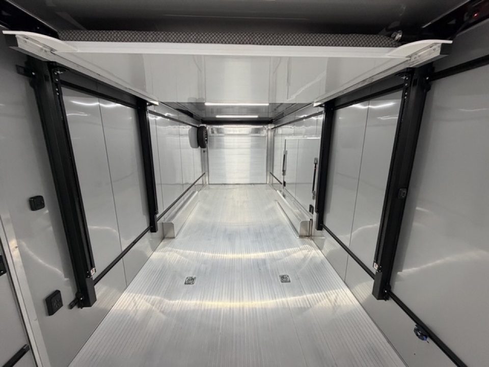 New 2026 8.5x28 ATC Race Trailer with Bathroom