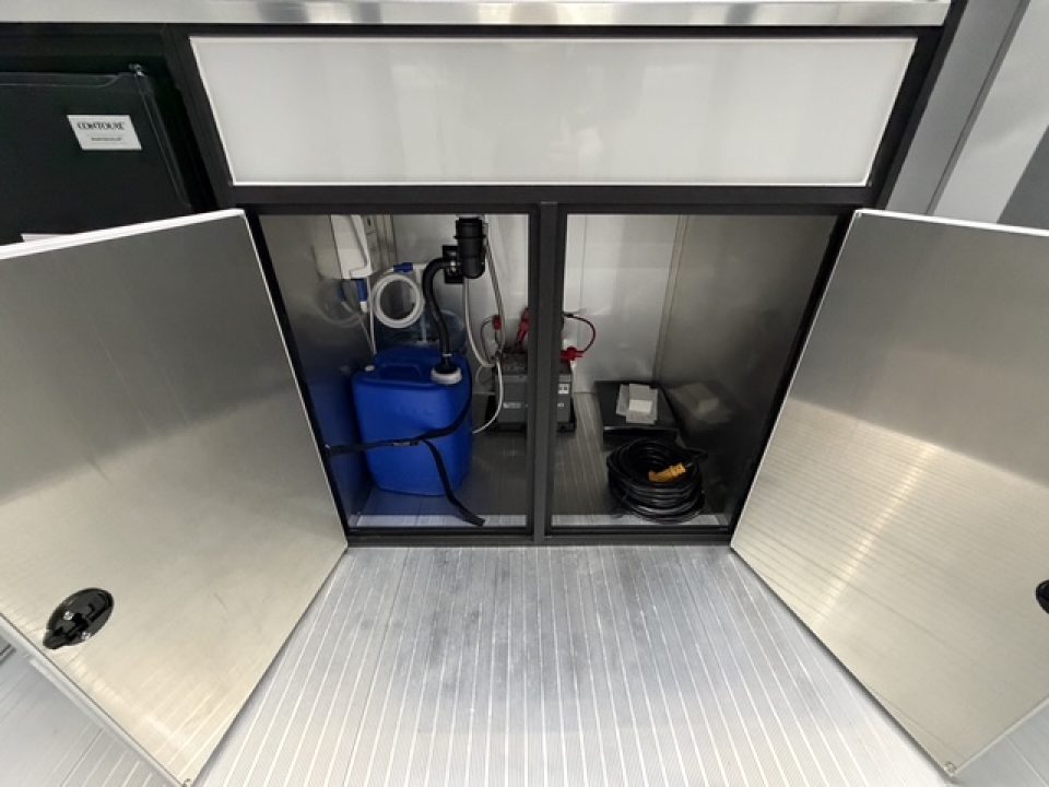 New 2026 8.5x28 ATC Race Trailer with Bathroom