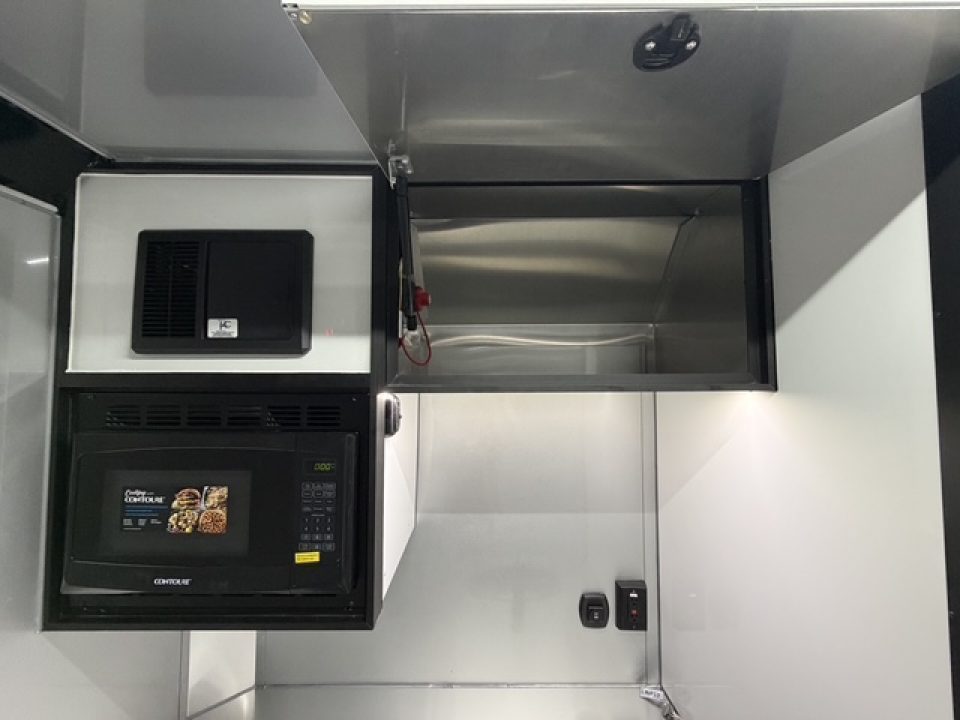 New 2026 8.5x28 ATC Race Trailer with Bathroom