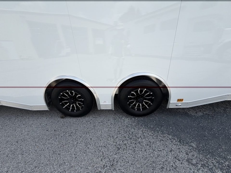 New 2026 8.5x28 ATC Race Trailer with Bathroom