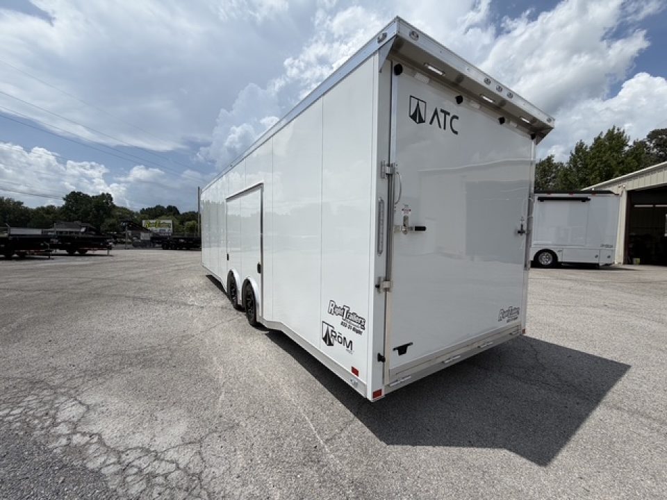 New 2026 8.5x28 ATC Race Trailer with Bathroom