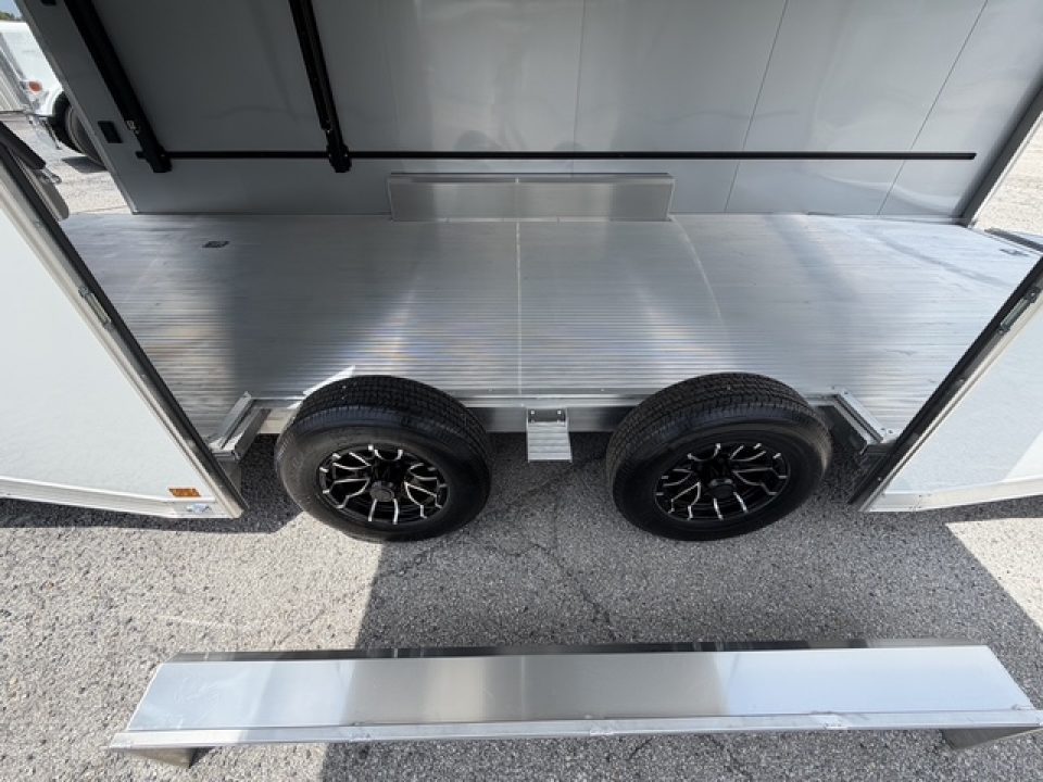 New 2026 8.5x28 ATC Race Trailer with Bathroom