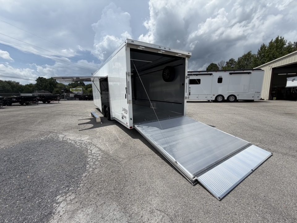 New 2026 8.5x28 ATC Race Trailer with Bathroom