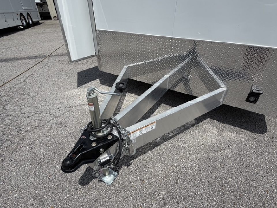 New 2026 8.5x28 ATC Race Trailer with Bathroom