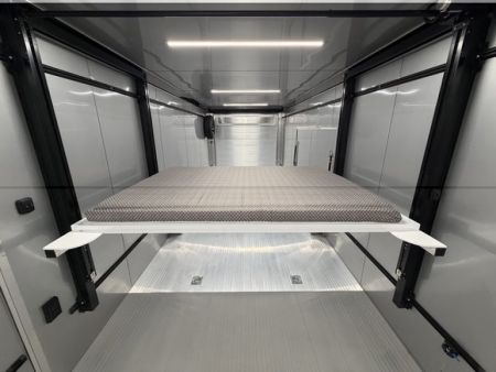 New 2026 8.5x28 ATC Race Trailer with Bathroom