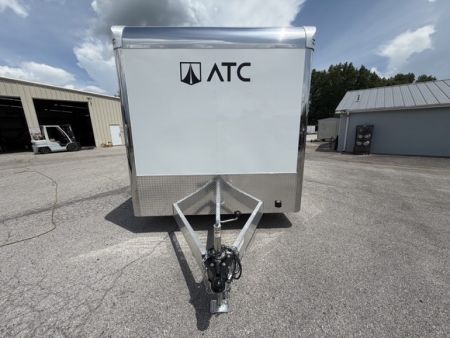 New 2026 8.5x28 ATC Race Trailer with Bathroom