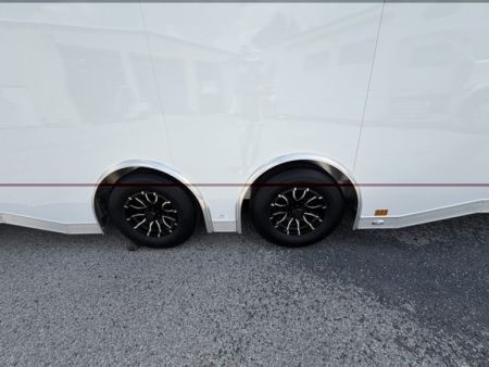 New 2026 8.5x28 ATC Race Trailer with Bathroom