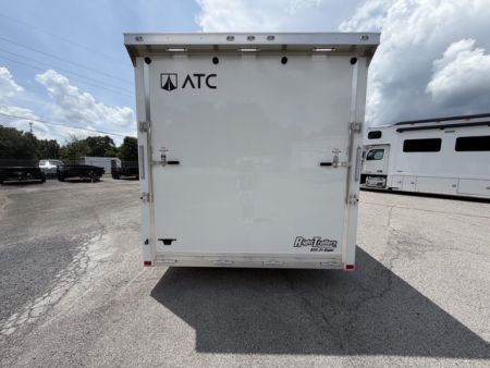 New 2026 8.5x28 ATC Race Trailer with Bathroom