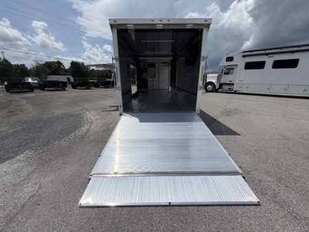 New 2026 8.5x28 ATC Race Trailer with Bathroom