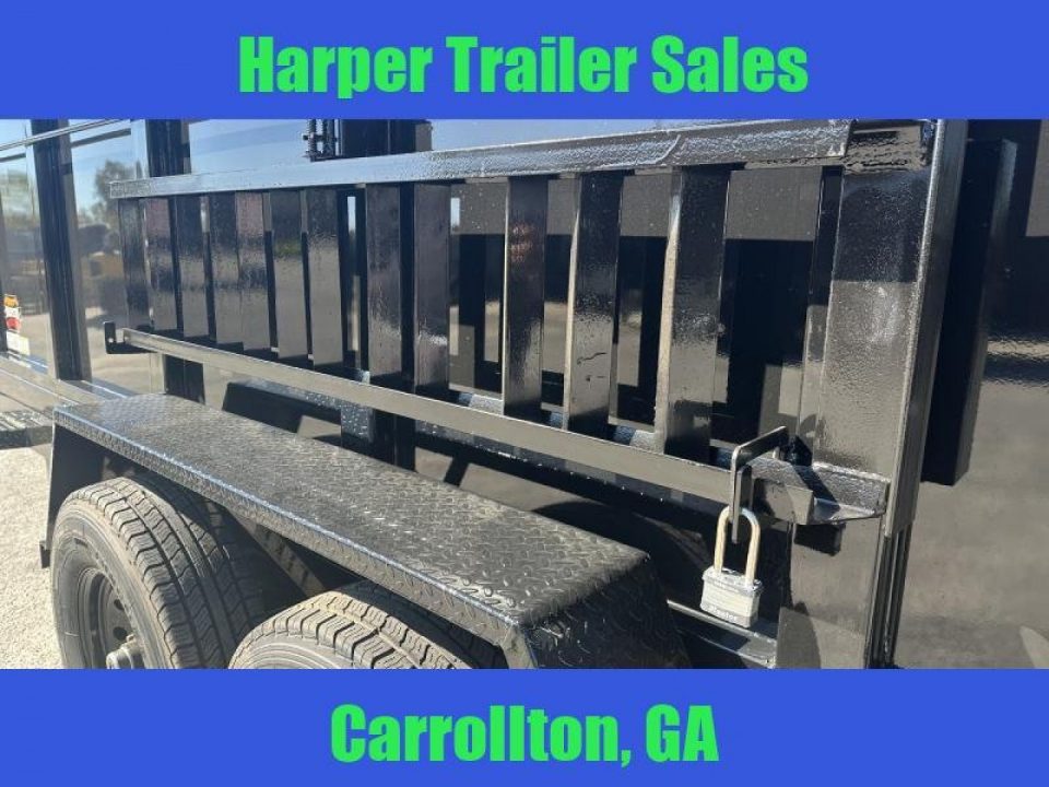 New 2027 PROSPECTOR 7X14 14K TELESCOPING DUMP TRAILER WITH 4' WALLS AND SPARE TIRE
