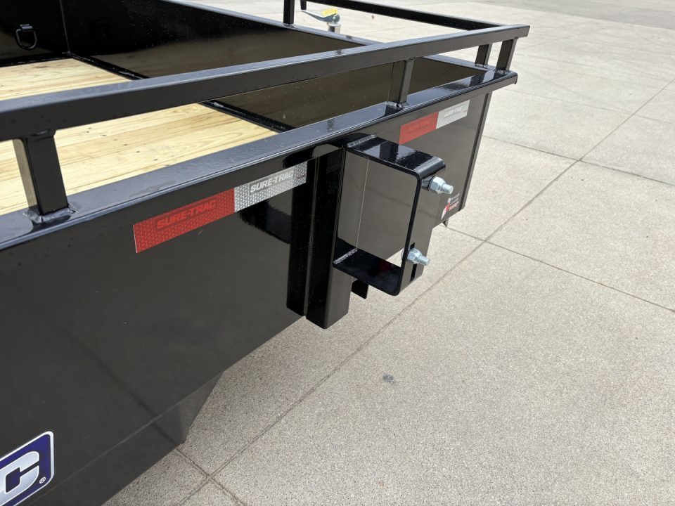 New 2027 Sure-Trac 7X16 TANDEM STEEL HIGH SIDE Utility Trailer