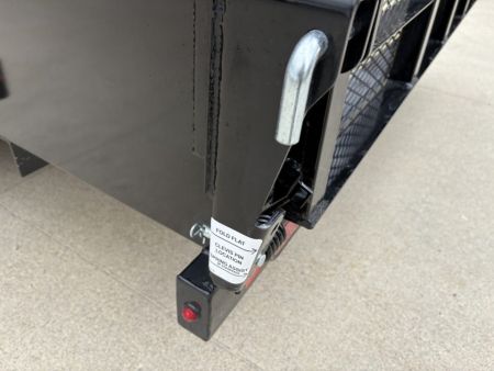 New 2027 Sure-Trac 7X16 TANDEM STEEL HIGH SIDE Utility Trailer
