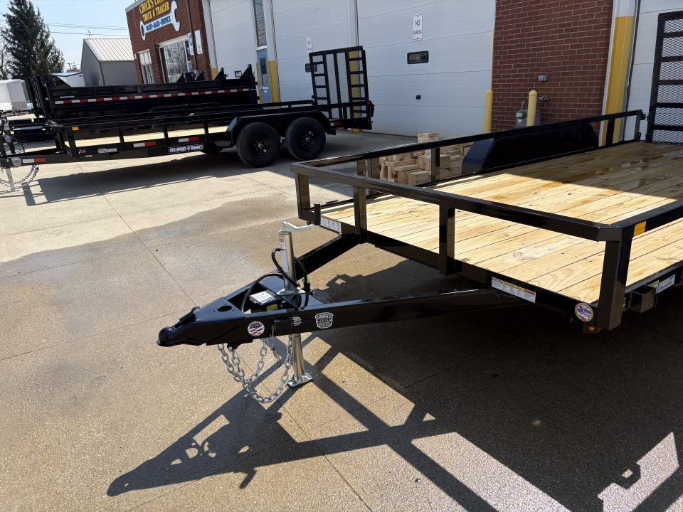 New 2027 Sure-Trac 7X14 TUBE TOP 7K Utility Trailer