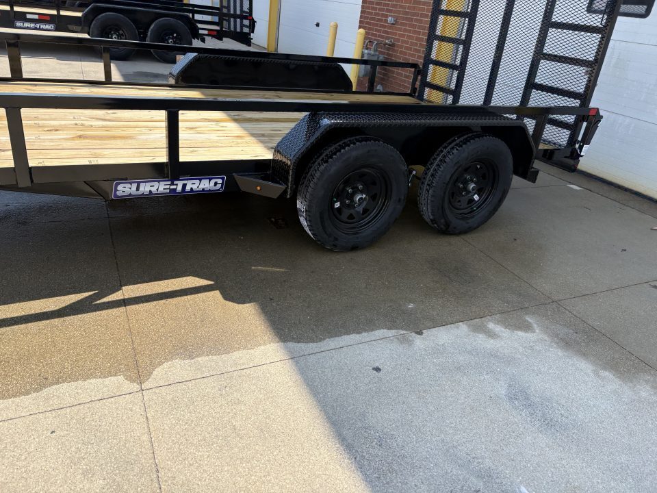 New 2027 Sure-Trac 7X14 TUBE TOP 7K Utility Trailer