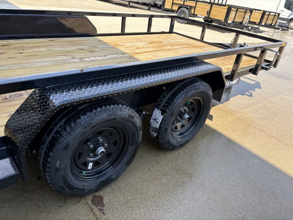 New 2027 Sure-Trac 7X14 TUBE TOP 7K Utility Trailer