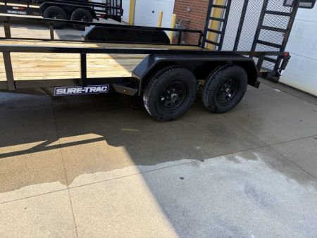 New 2027 Sure-Trac 7X14 TUBE TOP 7K Utility Trailer