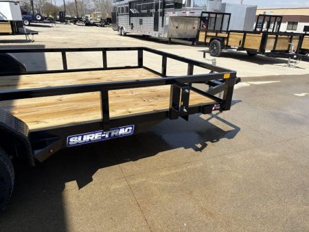 New 2027 Sure-Trac 7X14 TUBE TOP 7K Utility Trailer