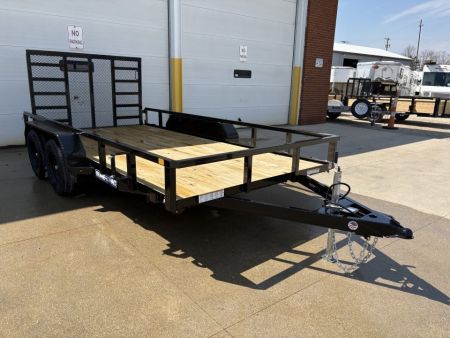 New 2027 Sure-Trac 7X14 TUBE TOP 7K Utility Trailer