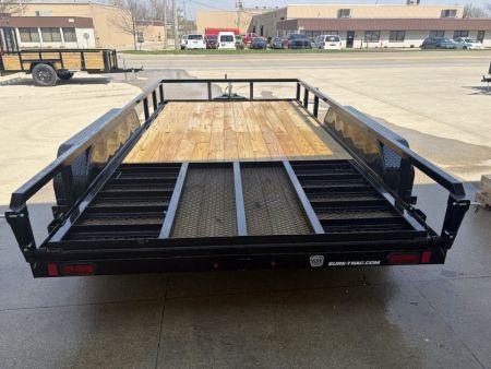 New 2027 Sure-Trac 7X14 TUBE TOP 7K Utility Trailer