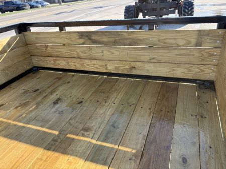 New 2026 Sure-Trac 7 x 16 Tube Top Three Board Trailer 7K Tandem Utility Trailer
